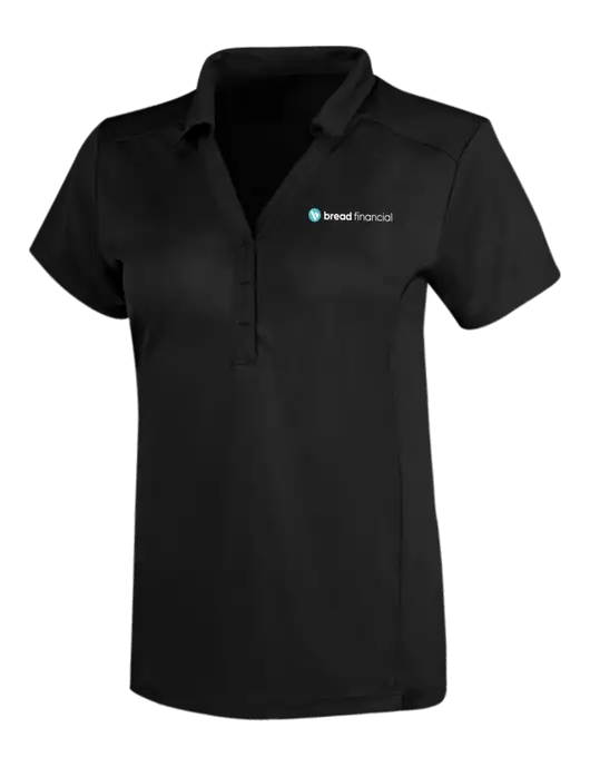 OGIO Blacktop Womens Framework Polo w/Bread Financial Logo