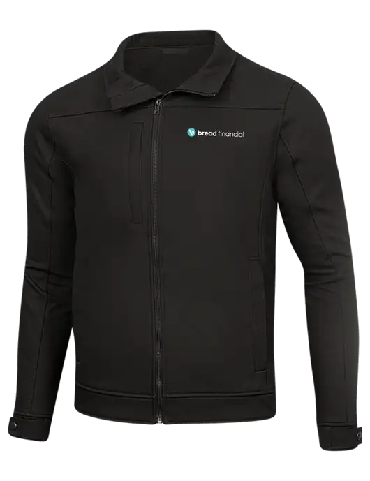 Cornerstone Black Duck Bonded Soft Shell Jacket w/Bread Financial Logo