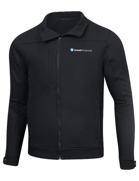 Cornerstone Charcoal Duck Bonded Soft Shell Jacket w/Bread Financial Logo