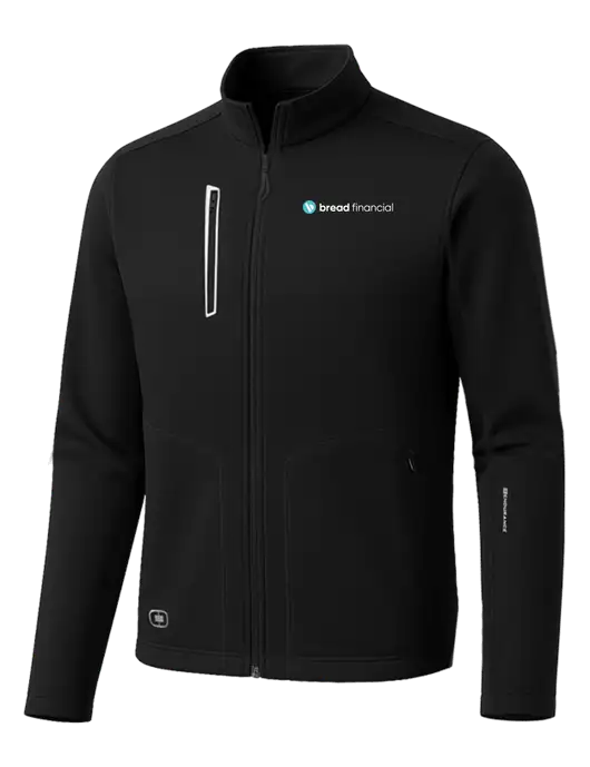 OGIO Blacktop Endurance Fulcrum Full-Zip w/Bread Financial Logo