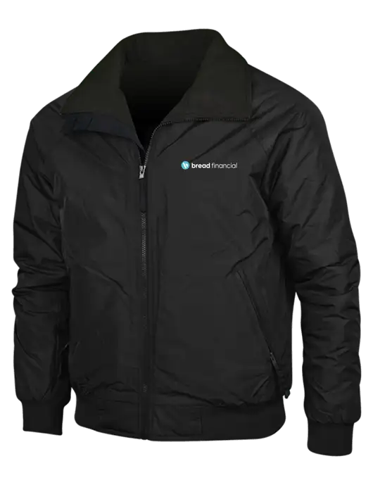 True Black/True Black Classic Challenger Jacket w/Bread Financial Logo