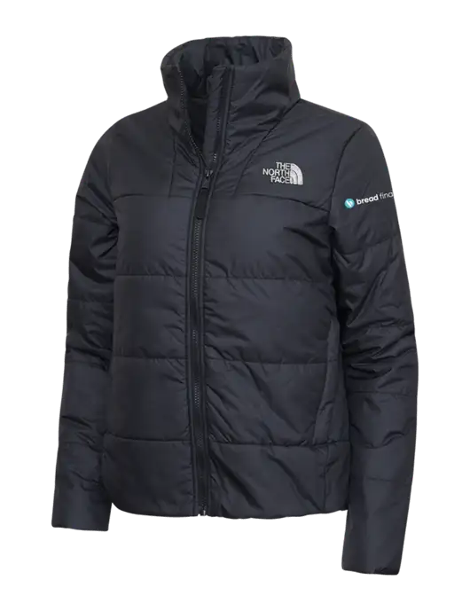 North Face Womens Black Everyday Insulated Jacket w/Bread Financial Logo