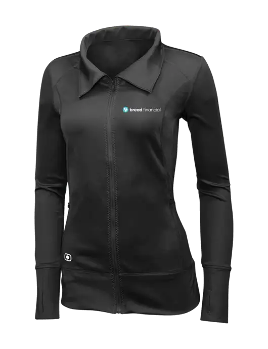 OGIO Blacktop Womens Endurance Fulcrum Full-Zip w/Bread Financial Logo