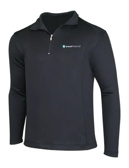 NIKE Black Sport Cover-Up w/Bread Financial Logo