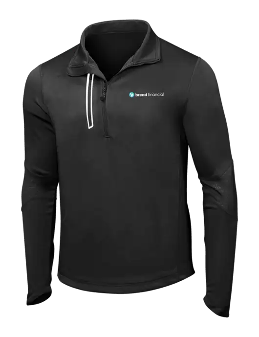 OGIO Blacktop Endurance Fulcrum 1/4 Zip w/Bread Financial Logo