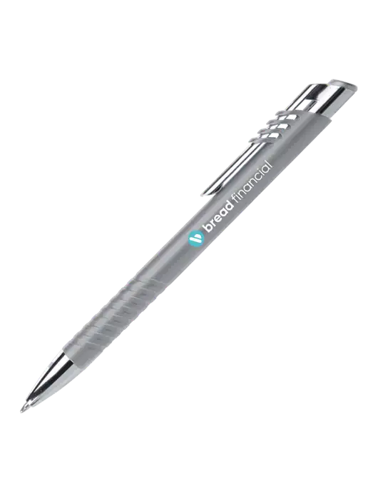 Schirhart Grey Pen - Black Ink w/Bread Financial Logo