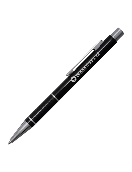 St George Black Pen - Blue Ink w/Bread Financial Logo