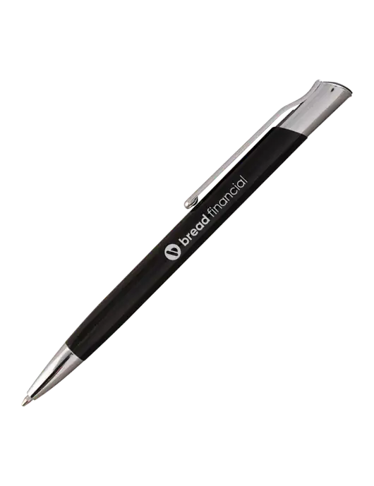 San Malo Black Pen - Black Ink w/Bread Financial Logo