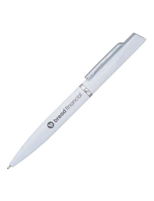 Santos White Pen - Black Ink w/Bread Financial Logo