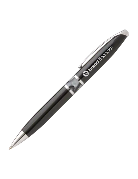 Illusion Black Pen - Black Ink w/Bread Financial Logo