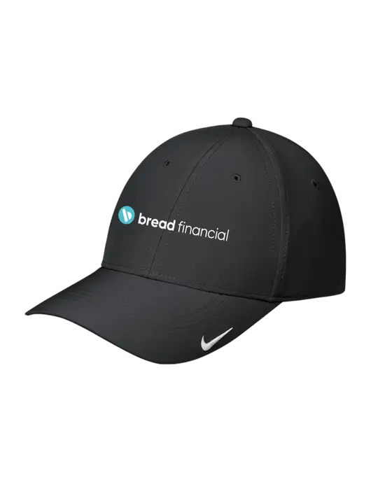 Nike Black Dri-FIT Legacy Cap w/Bread Financial Logo