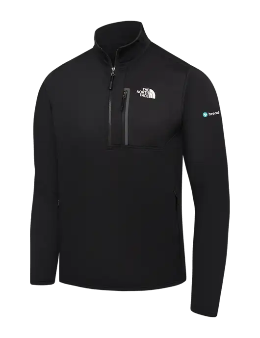 The North Face Black Skyline 1/2-Zip Fleece w/Bread Financial Logo