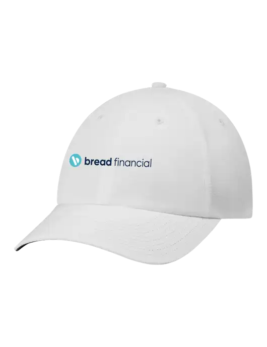 Richardson Relaxed Performance Lite White Cap w/Bread Financial Logo