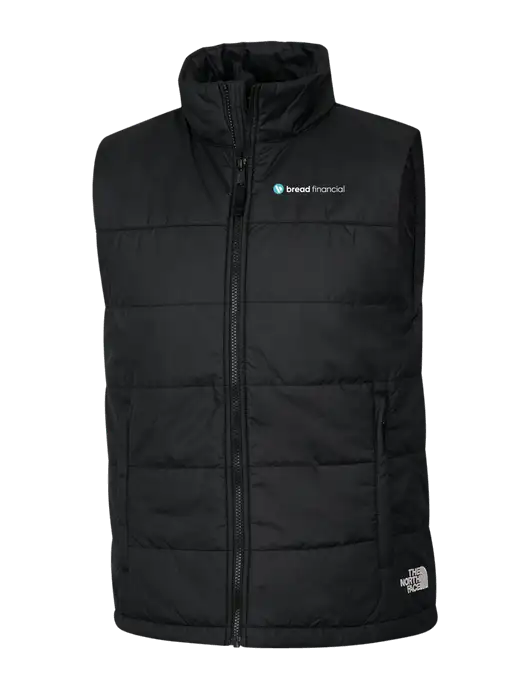 The North Face Black Everyday Insulated Vest w/Bread Financial Logo