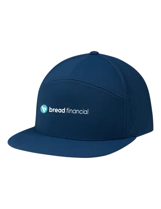 Richardson Light Navy Cannon Cap w/Bread Financial Logo