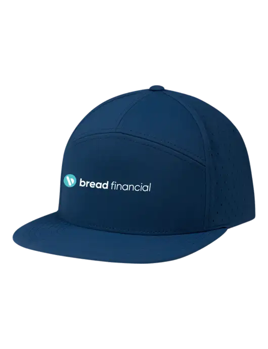 Richardson Light Navy Cannon Cap w/Bread Financial Logo