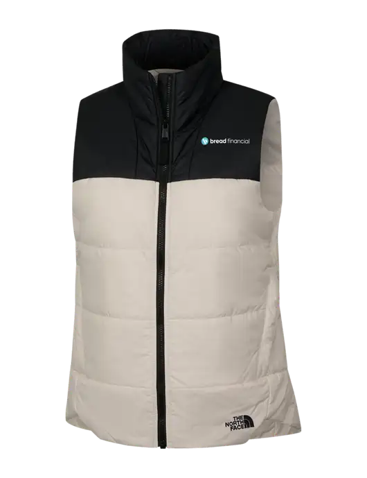 The North Face Womens Ivory Everyday Insulated Vest w/Bread Financial Logo