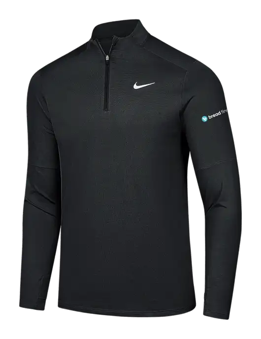 Nike Black Dri-FIT Element 1/2-Zip Pullover w/Bread Financial Logo