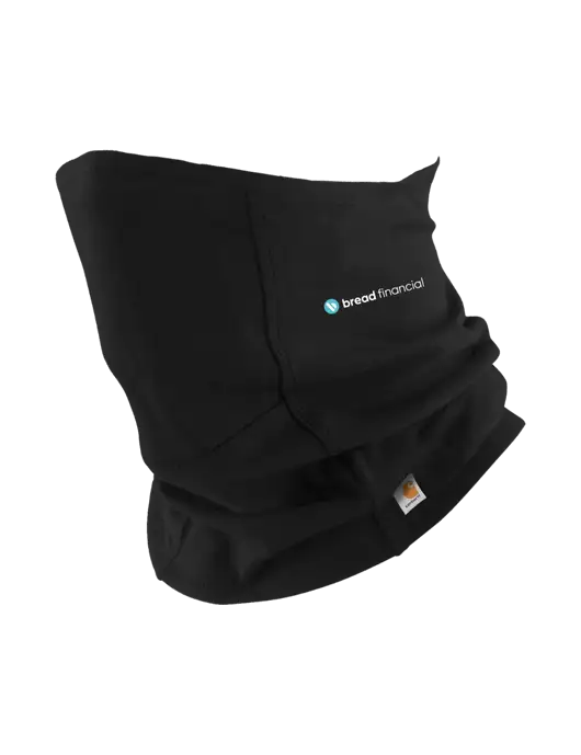 Carhartt Black Cotton Blend Filter Pocket Gaiter w/Bread Financial Logo