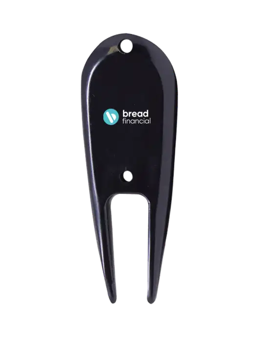 Black Divot Tool w/Bread Financial Logo