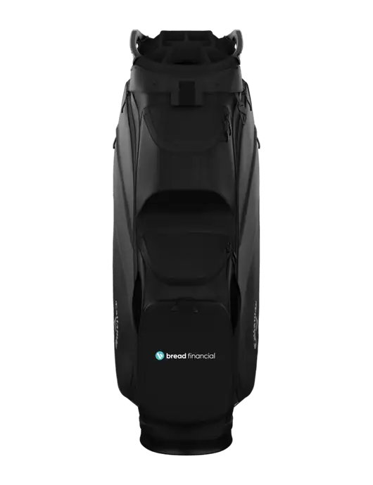 Callaway Chase 14 Black Golf Bag  w/Bread Financial Logo