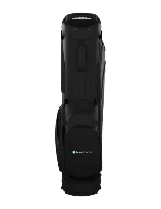Callaway Chase Black Golf Bag w/Bread Financial Logo