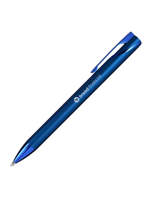 Navy HyperNova Ballpoint Pen - Black Ink w/Bread Financial Logo