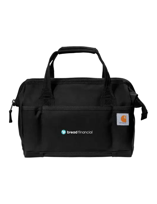 Carhartt Foundry Series 14” Black Tool Bag w/Bread Financial Logo