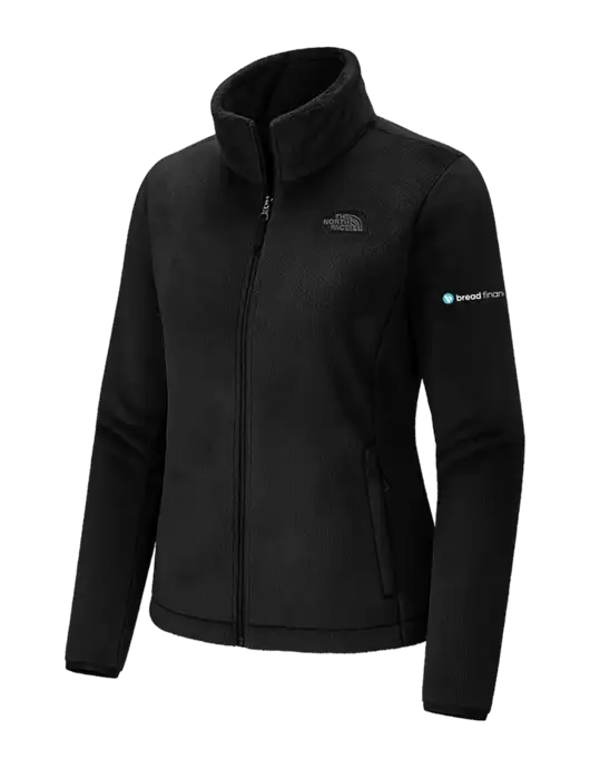 The North Face Womens Black Osito Fleece Jacket
 w/Bread Financial Logo