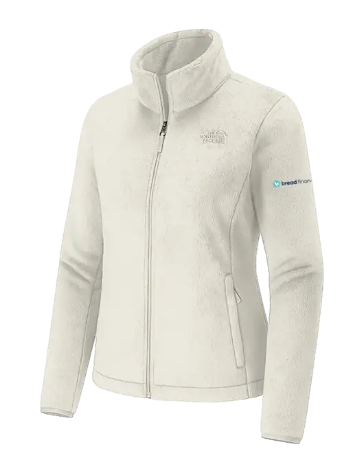 The North Face Womens Ivory Osito Fleece Jacket
 w/Bread Financial Logo