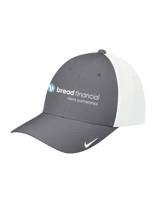 Nike Dark Grey/White Dri-FIT Legacy Cap w/Bread Financial Client Partnerships Logo