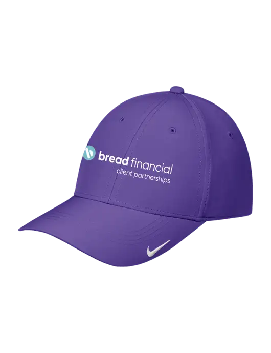 Nike Purple Dri-FIT Legacy Cap w/Bread Financial Client Partnerships Logo