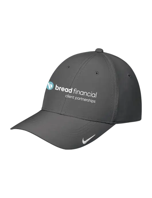Nike Dark Grey Dri-FIT Legacy Cap w/Bread Financial Client Partnerships Logo