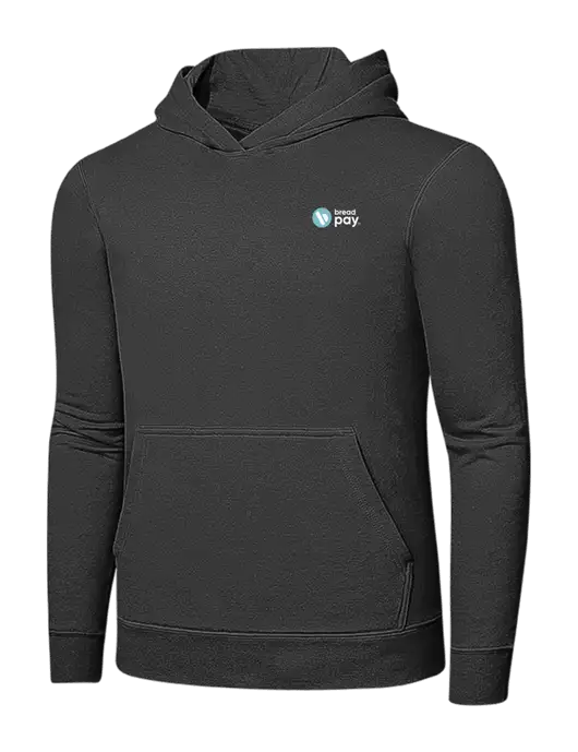 Charcoal 7.8 oz Ring Spun Hooded Sweatshirt w/Bread Pay Logo