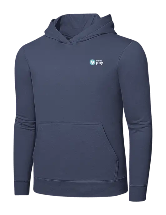 Steel Blue 7.8. oz Ring Spun Hooded Sweatshirt w/Bread Pay Logo