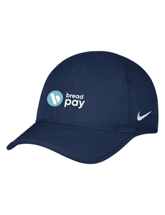 Nike Navy Featherlight Cap w/Bread Pay Logo