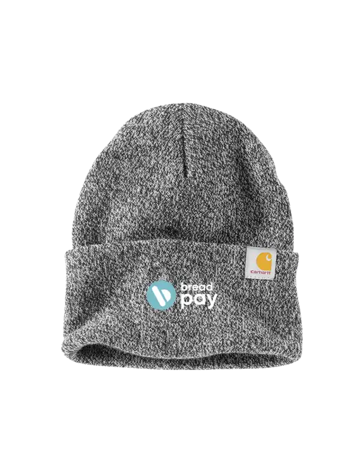 Carhartt Medium Grey Heather Watch Cap 2.0 w/Bread Pay Logo