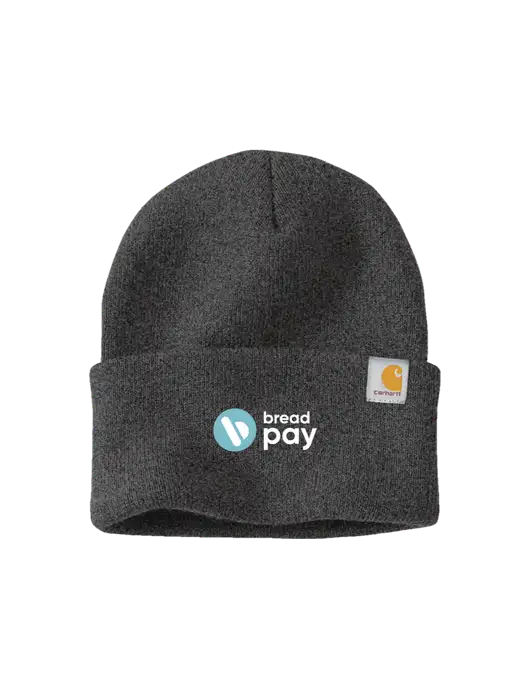 Carhartt Dark Grey Watch Cap 2.0 w/Bread Pay Logo