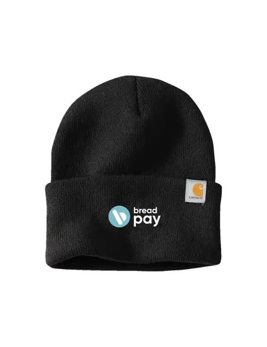 Carhartt Black Watch Cap 2.0 w/Bread Pay Logo