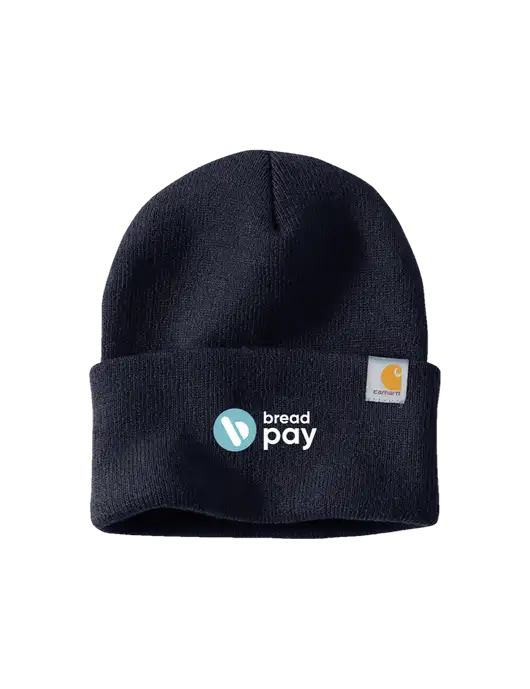 Carhartt Navy Watch Cap 2.0 w/Bread Pay Logo