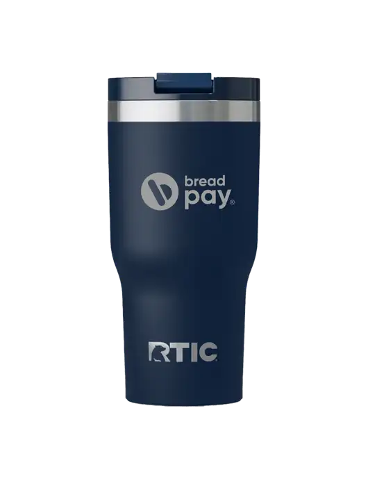 RTIC Essential 30 oz Navy Tumbler w/Bread Pay Logo