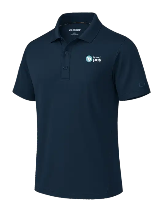 OGIO Envision Dark Navy Polo w/Bread Pay Logo