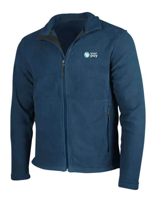 Light Navy Fleece Jacket w/Bread Pay Logo