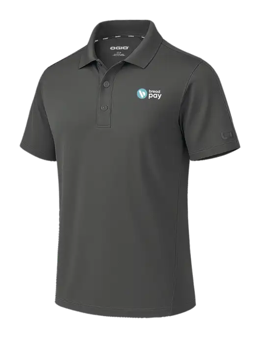 OGIO Envision Dark Medium Grey Polo w/Bread Pay Logo