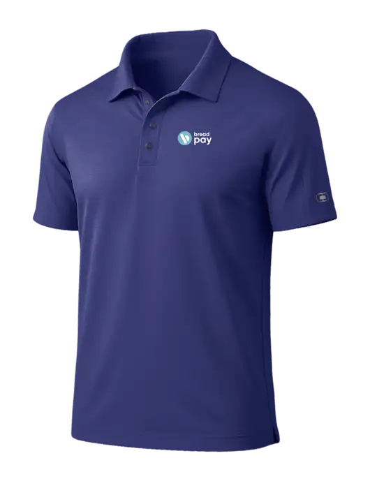 OGIO Linear Navy Polo w/Bread Pay Logo